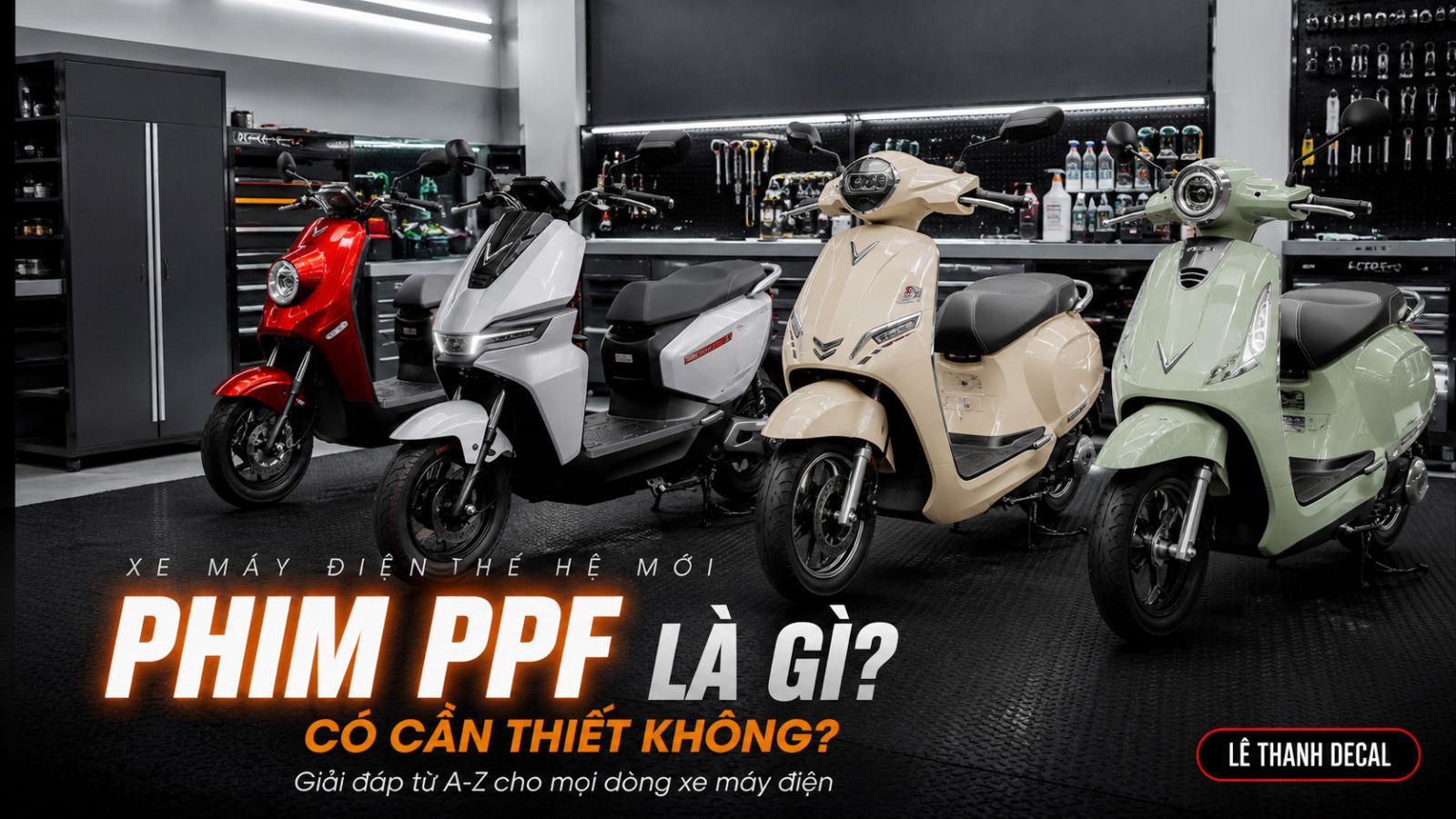 Phim PPF dán cho xe máy điện là gì