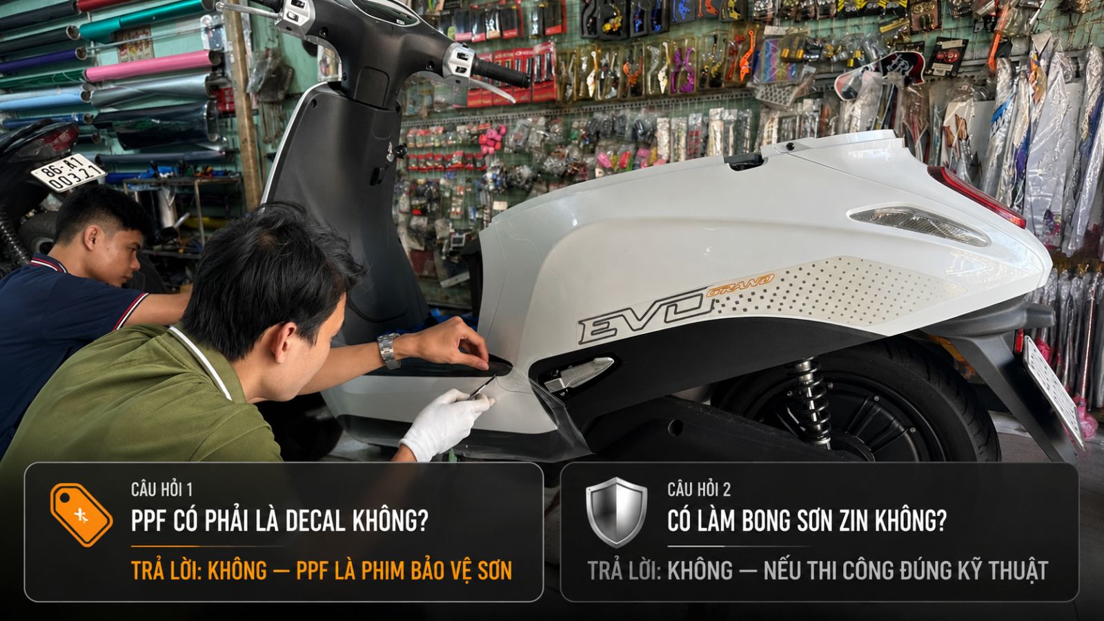 Phim PPF Cho Xe Máy Điện Là Gì