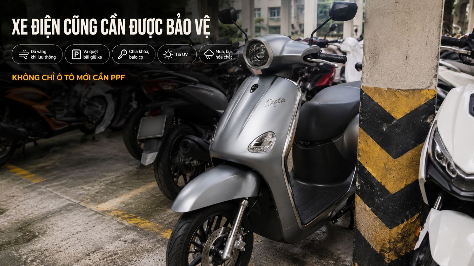 Phim PPF Cho Xe Máy Điện Là Gì
