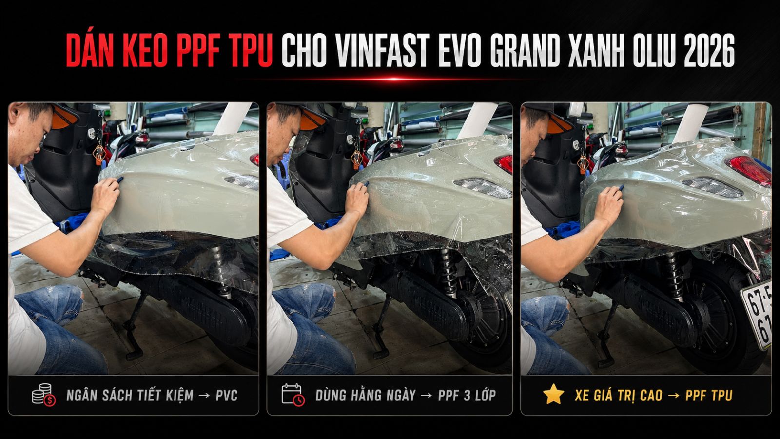 Keo bảo vệ xe máy điện loại nào tốt nhất hiện nay