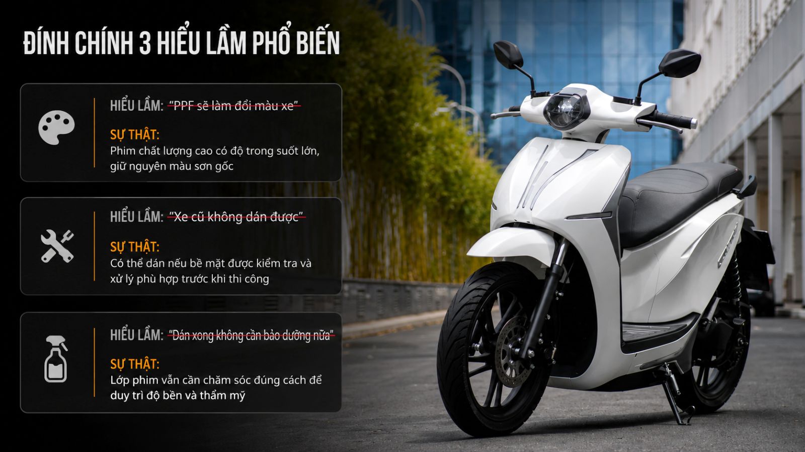 Phim PPF Cho Xe Máy Điện Là Gì