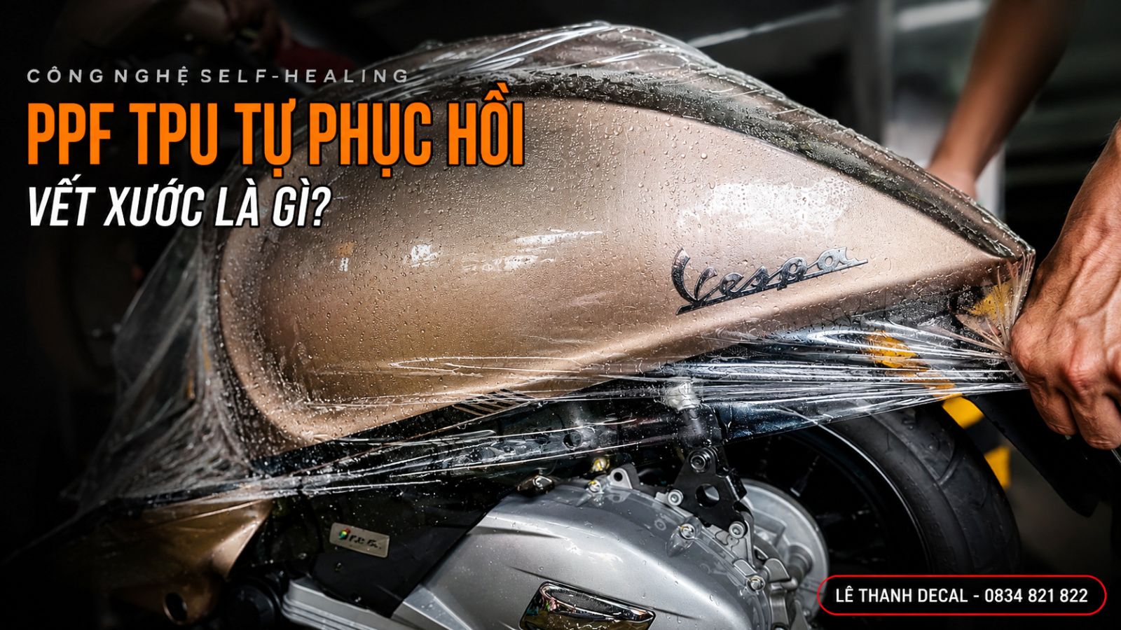 Phim PPF TPU tự phục hồi vết xước là gì