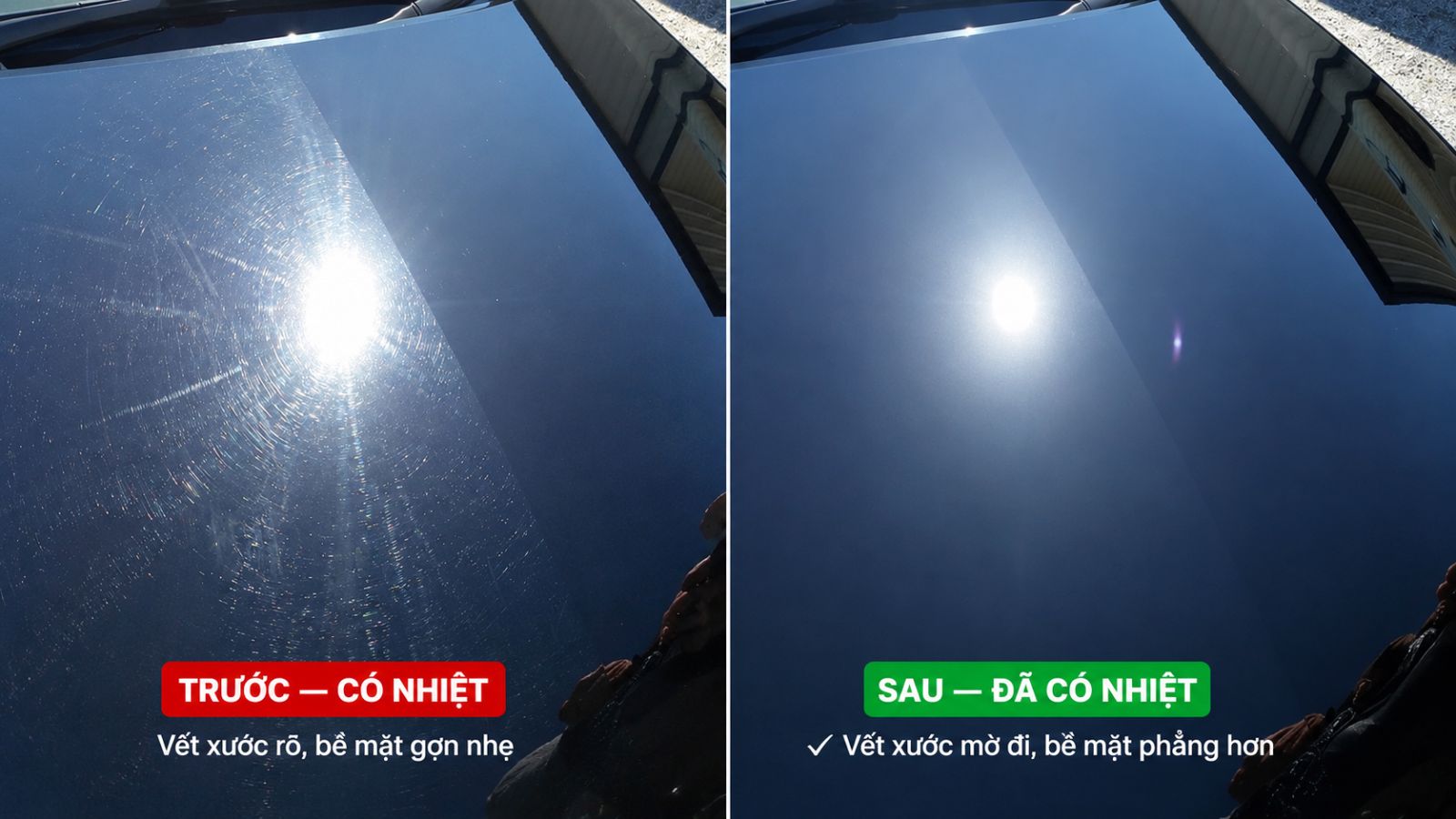 Phim PPF TPU tự phục hồi vết xước là gì