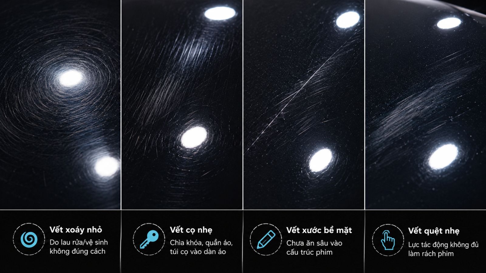 Phim PPF TPU tự phục hồi vết xước là gì