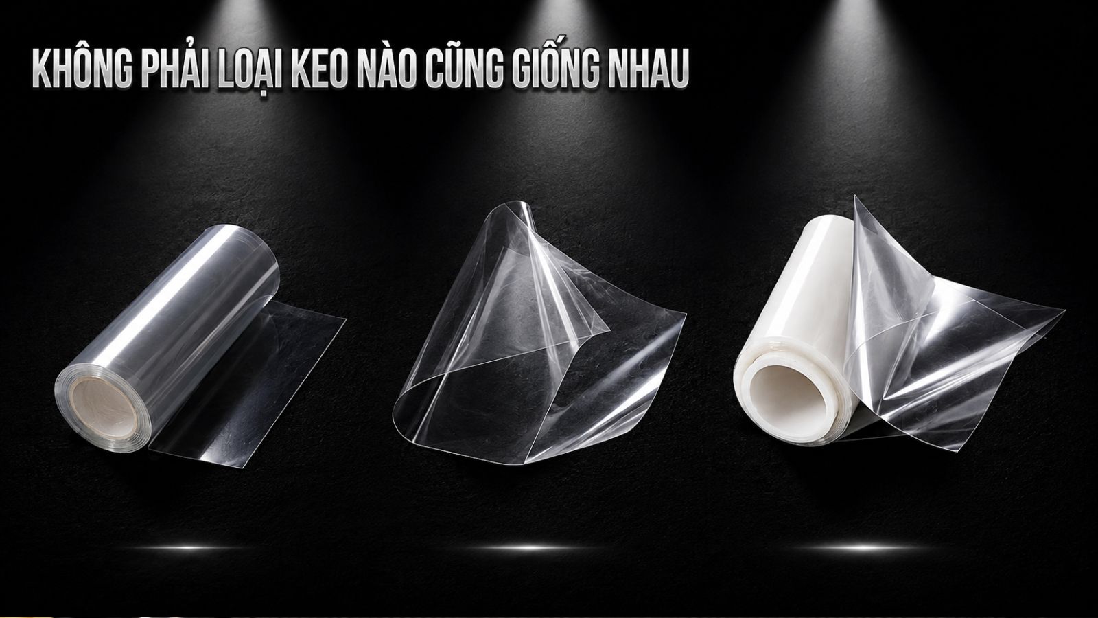 So sánh keo PPF TPU - Keo 3 lớp PPF và Keo 2 lớp/3 lớp dán xe máy