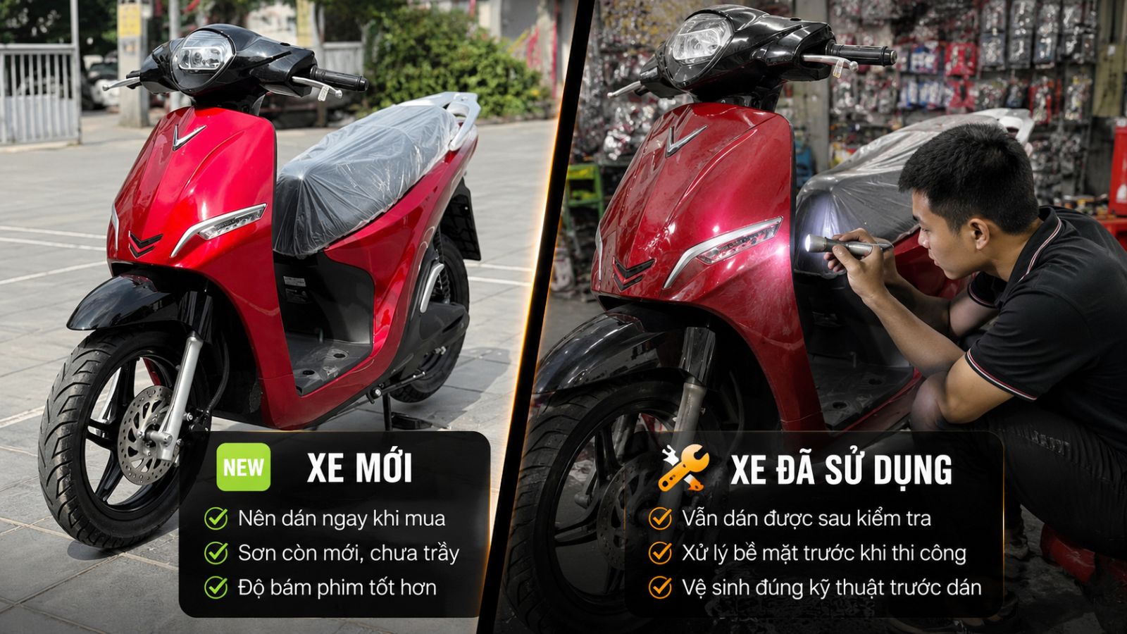 Tổng hợp các câu hỏi thường gặp về dán keo/decal xe máy điện