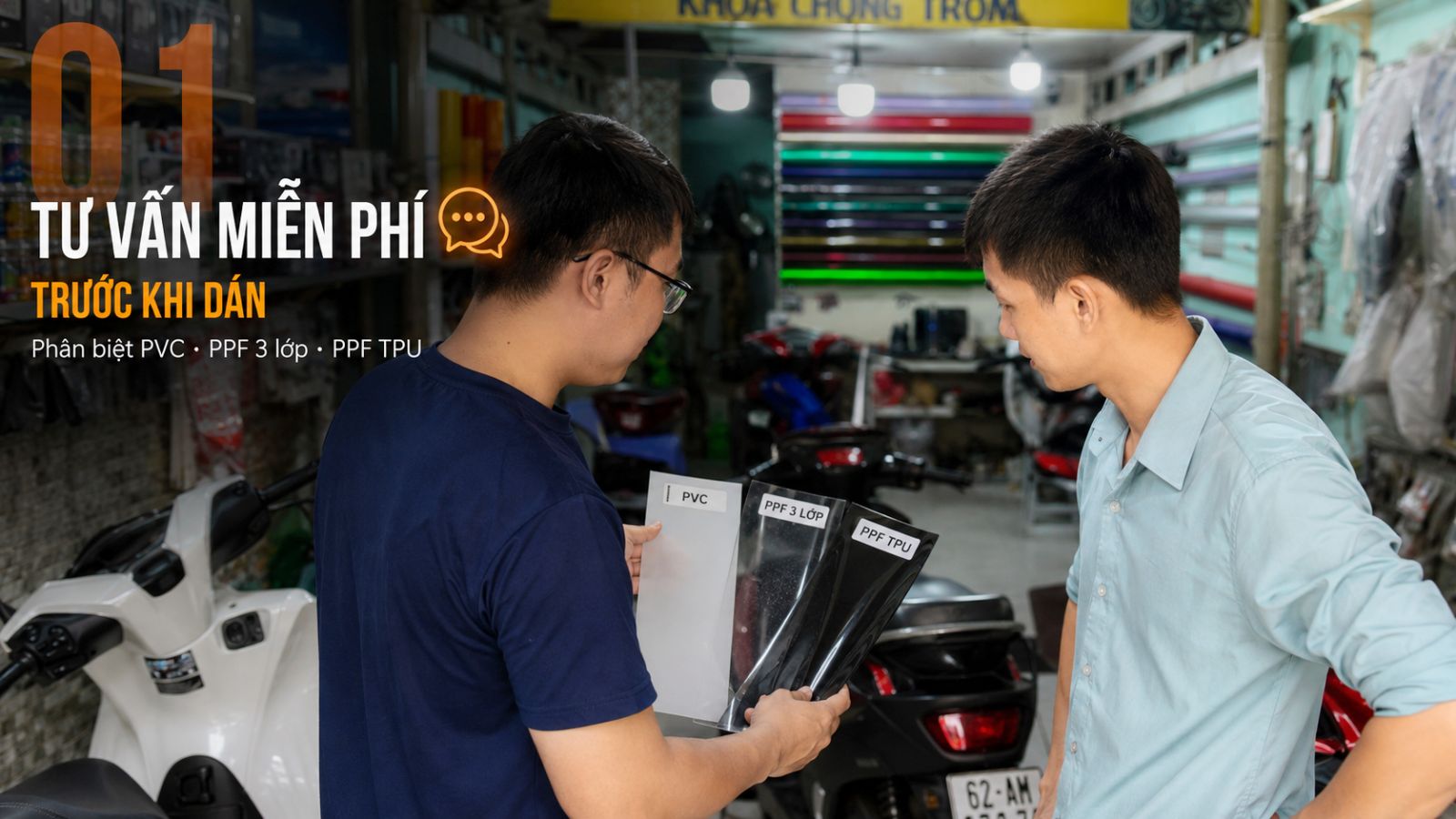 Những ưu đãi khi đặt lịch dán xe máy điện tại Lê Thanh Decal