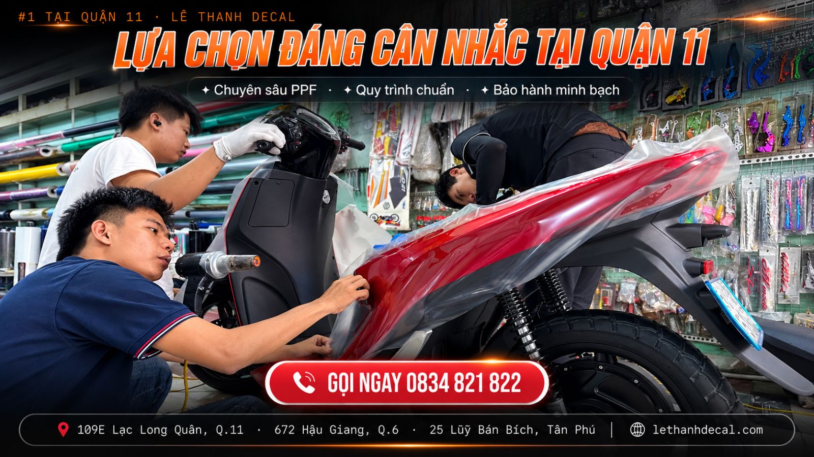 TOP 10 cửa hàng xe máy điện tại quận 11 uy tín, chất lượng 