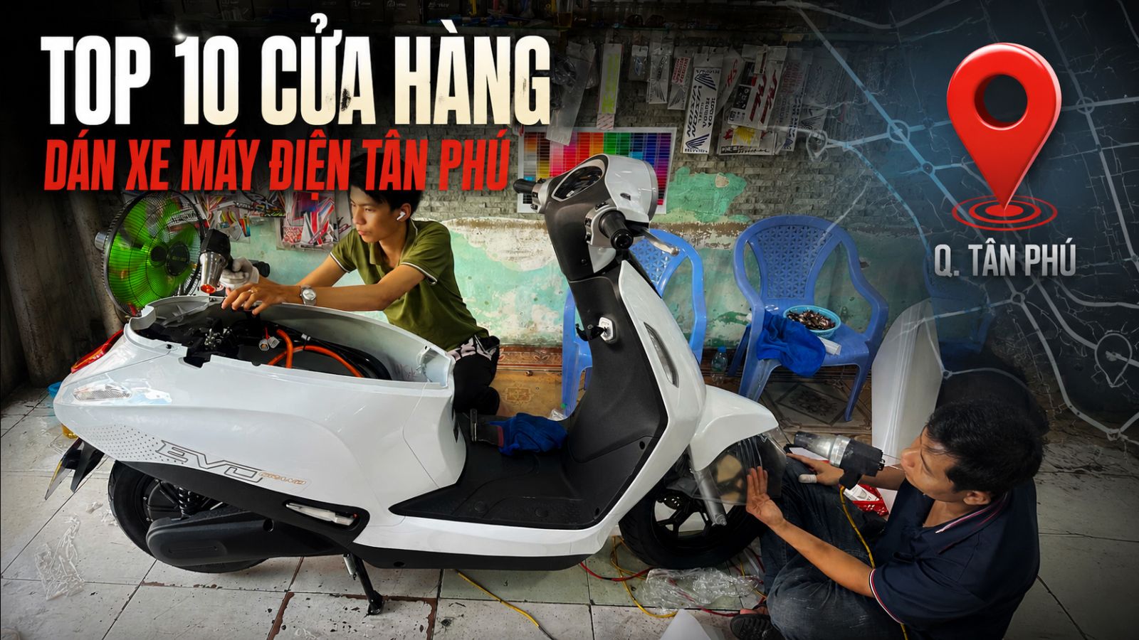 TOP 10 cửa hàng xe máy điện tại quận Tân Phú uy tín, chất lượng
