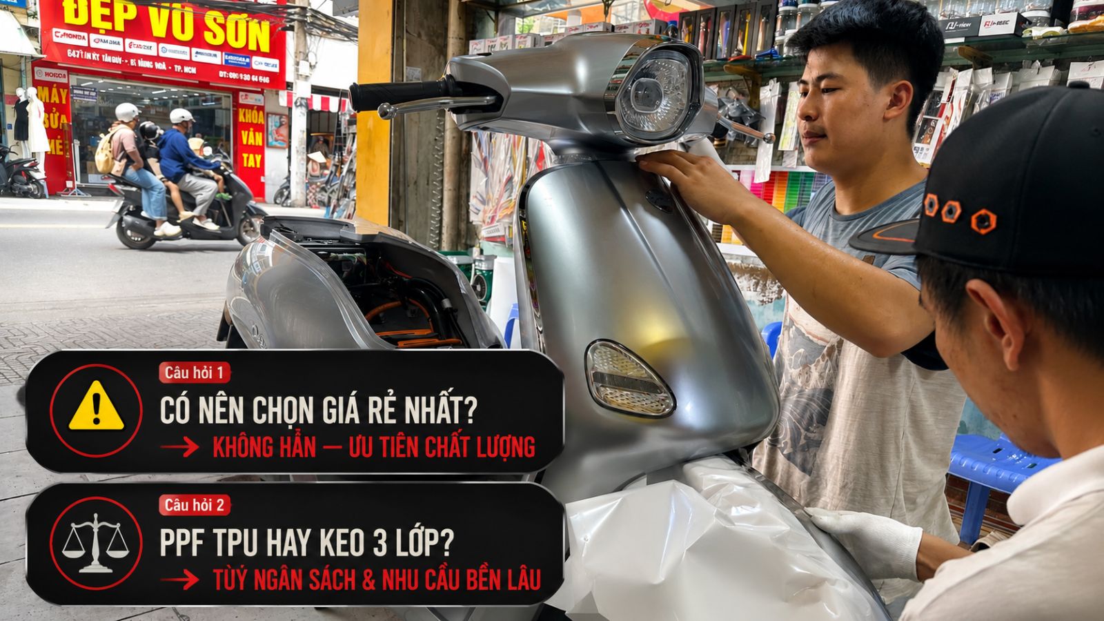 TOP 10 cửa hàng xe máy điện tại quận Tân Phú uy tín, chất lượng