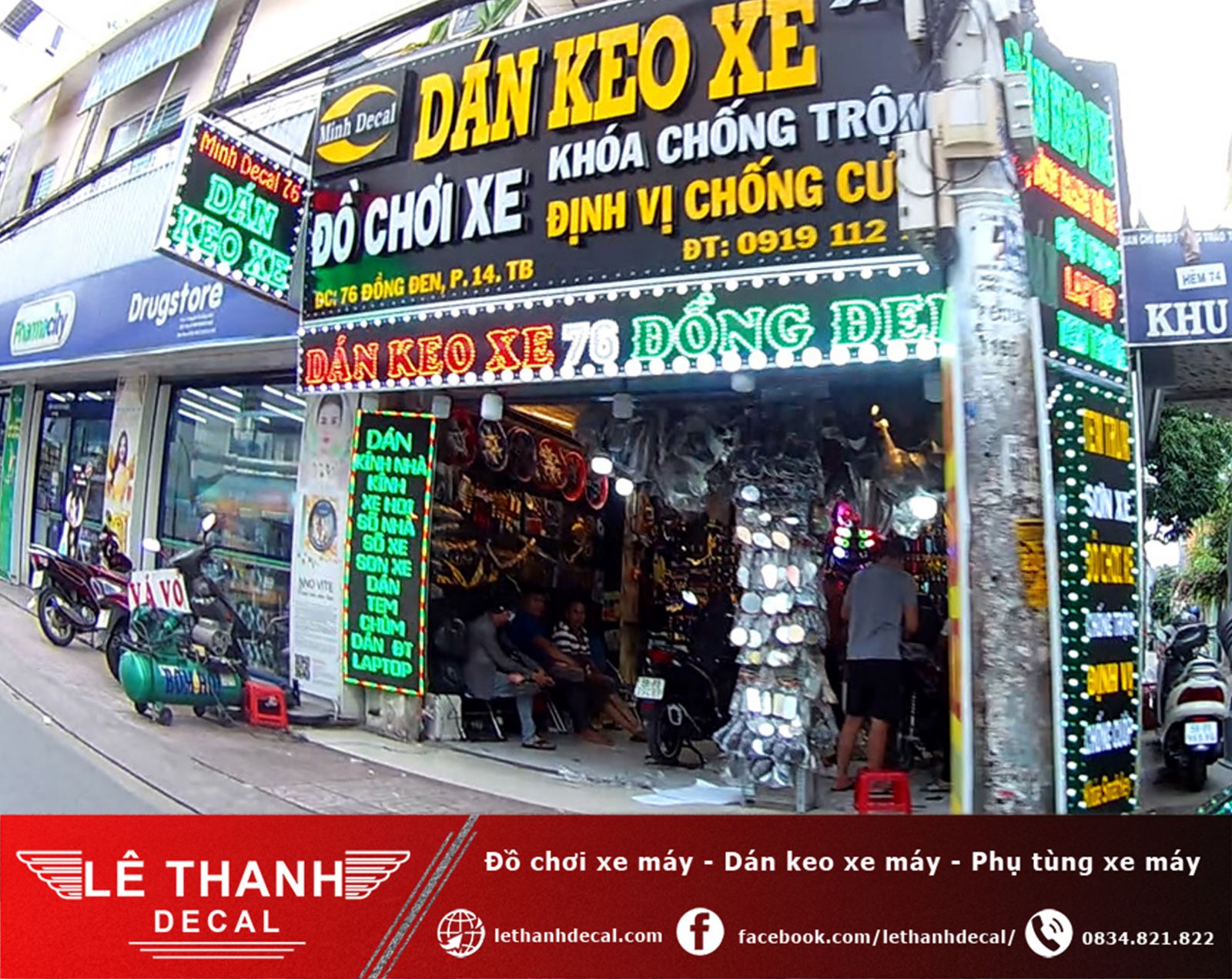 [TOP] 10+ tiệm dán decal xe máy tại quận Tân Bình uy tín, chất lượng 2023