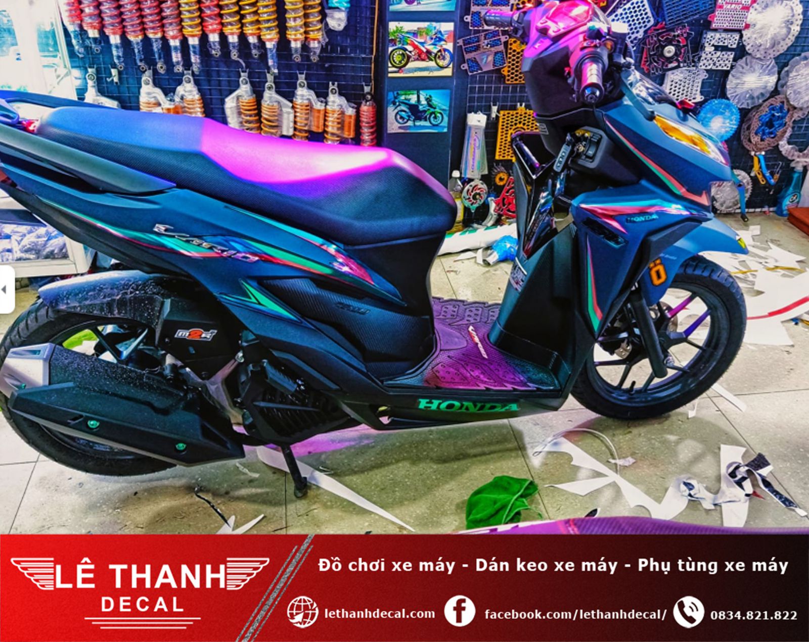 [TOP] 10+ tiệm dán decal xe máy tại quận Tân Phú uy tín, chất lượng 2023 