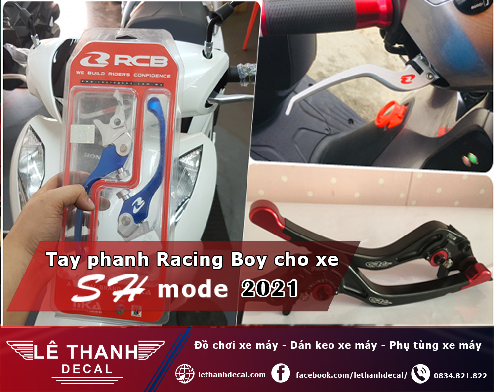 Tay phanh Racing Boy cho xe SH MODE