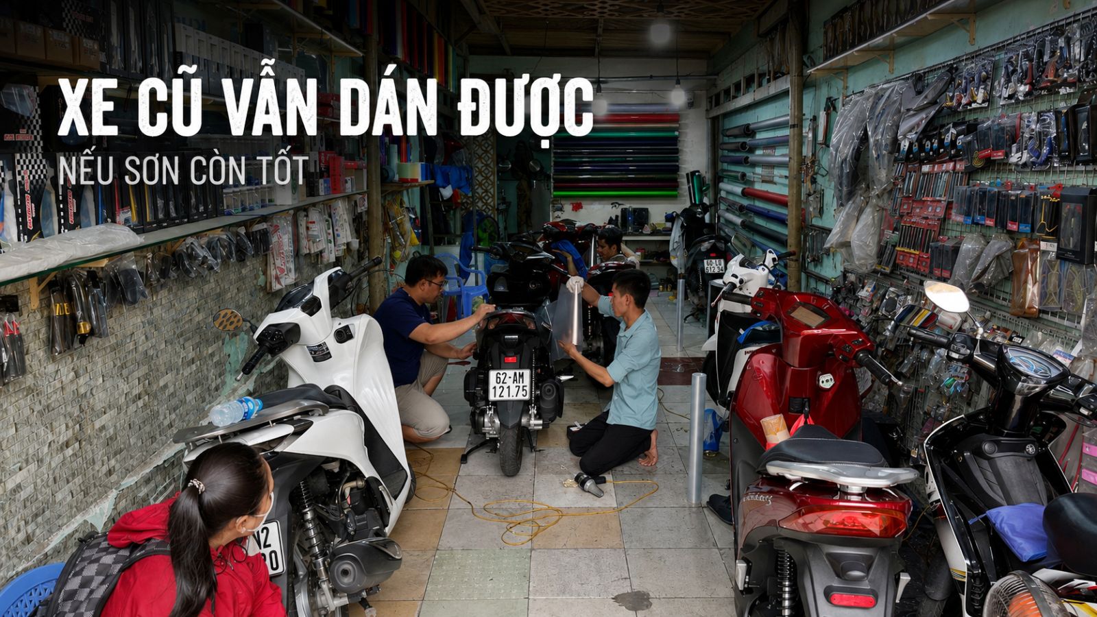 ​ Thời điểm nào nên dán PPF xe máy   Click and drag to move ​
