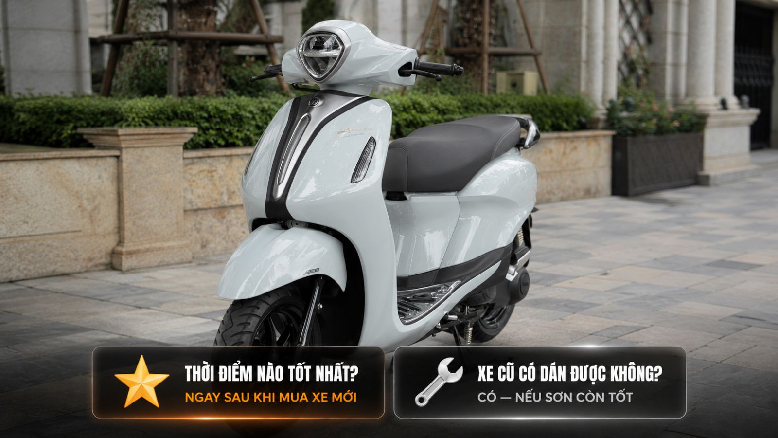 ​ Thời điểm nào nên dán PPF xe máy 