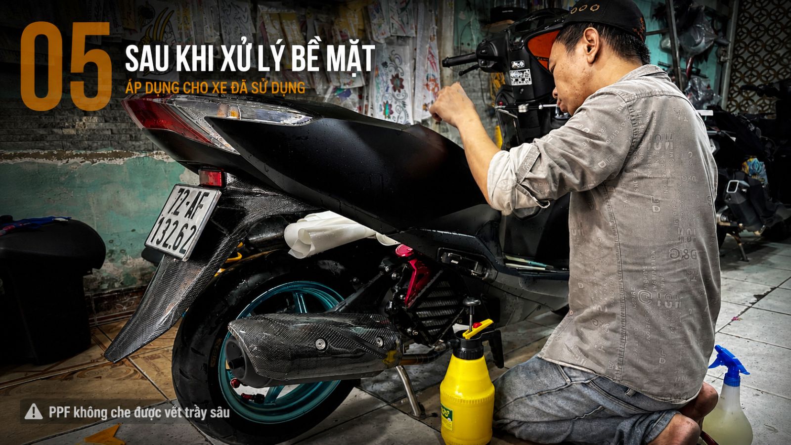 Thời điểm nào nên dán PPF xe máy 