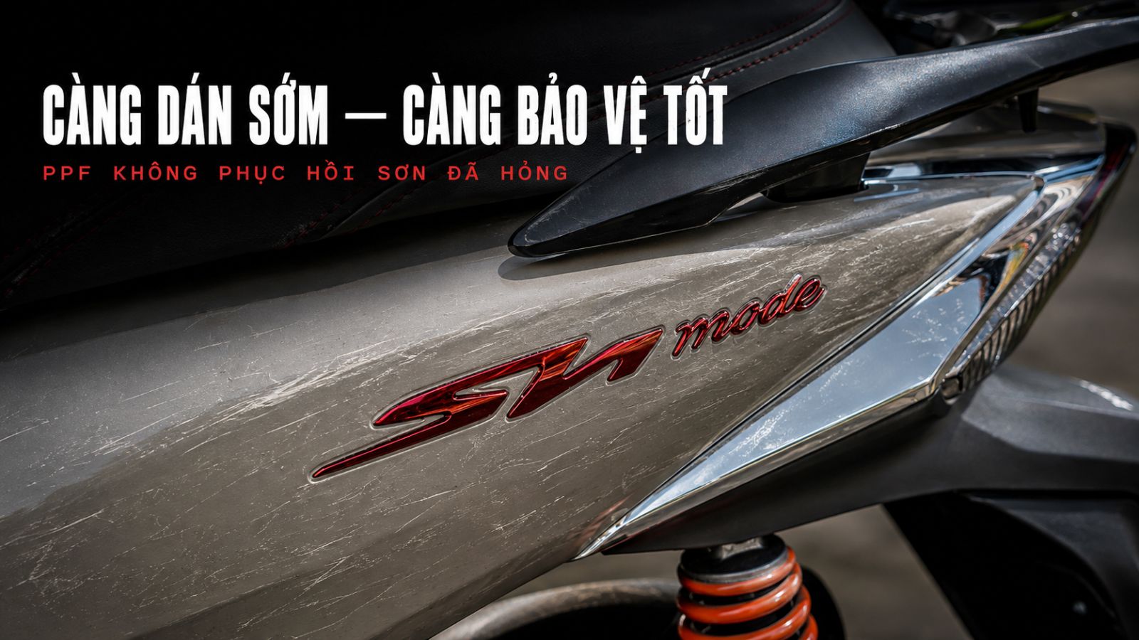 Thời điểm nào nên dán PPF xe máy 