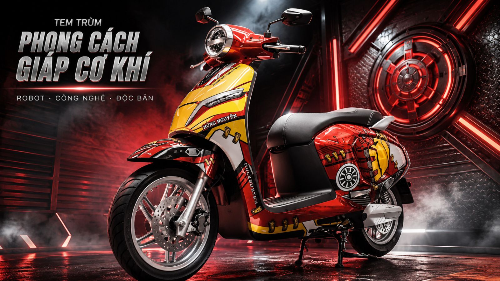 Top 10 mẫu dán decal xe máy điện đẹp nhất hiện nay