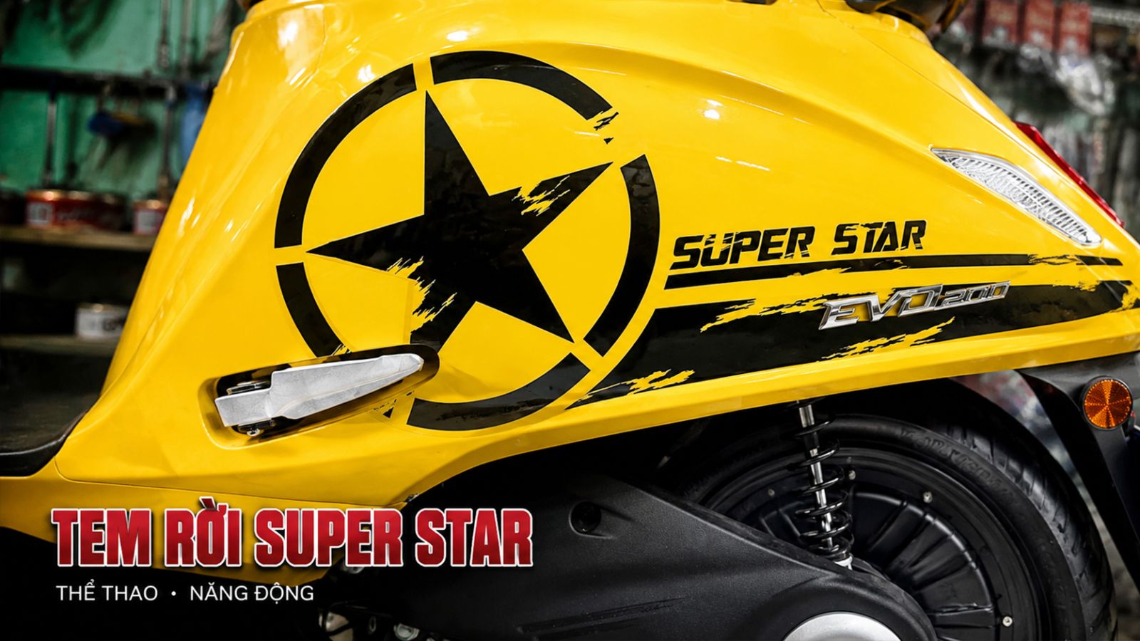 Top 10 mẫu dán decal xe máy điện đẹp nhất hiện nay