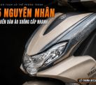 5 nguyên nhân khiến dàn áo xe máy xuống cấp nhanh 