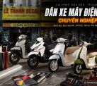 Dán xe máy điện chuyên nghiệp tại TP.HCM - Giải pháp toàn diện từ Lê Thanh Decal