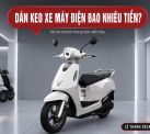 Dán keo xe máy điện hết bao nhiêu tiền?