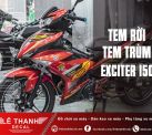 Tem xe Exciter 150 : Top 10+ mẫu dán tem Exciter 150 HOT nhất 2024