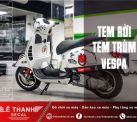 Tem xe Vespa : Top 10+ mẫu dán tem xe Vespa đẹp nhất 2024