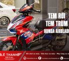 Top 10+ mẫu tem xe Air Blade đẹp mắt, độc đáo 2024