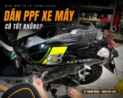 Dán PPF xe máy có tốt không?