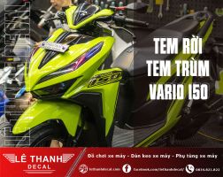 Tem Vario 150 : Top 10+ mẫu dán tem Vario 150 đẹp nhất 2024