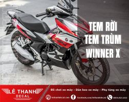 Tem xe Winner X : Top 10+ mẫu dán tem xe Winner X HOT nhất 2024