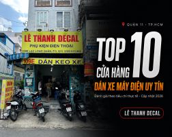 TOP 10 cửa hàng xe máy điện tại quận 11 uy tín, chất lượng 
