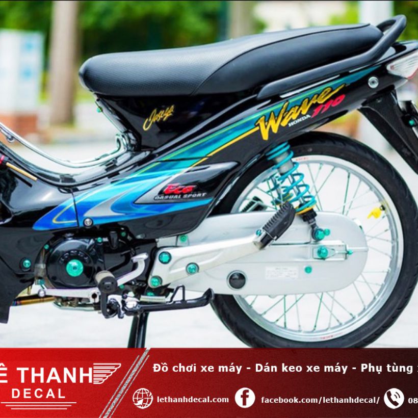 Tượng đài Honda Wave với dàn đồ chơi hơn trăm triệu tại Sài Gòn  Xe máy