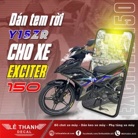 Dán tem rời Y15ZR cho Exciter 150