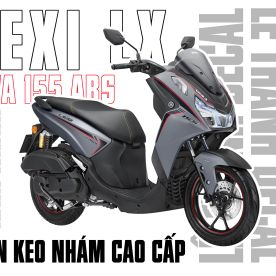 Dán keo nhám cao cấp cho Lexi LX VVA 155 xám nhám