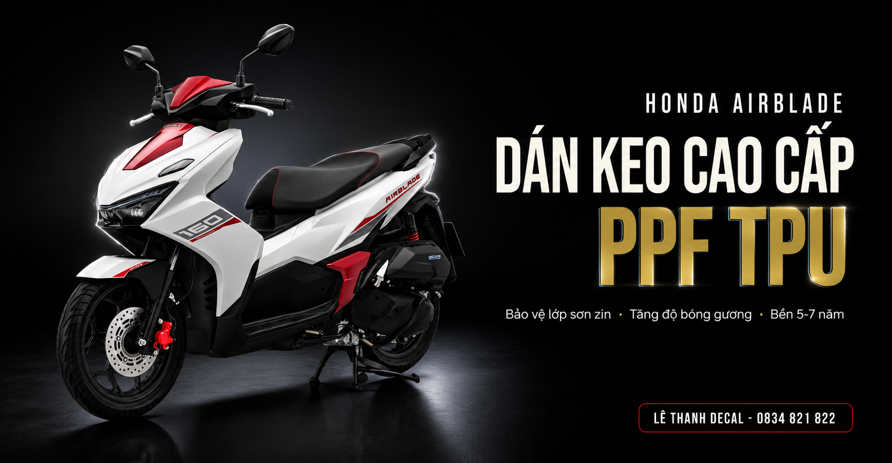 Dán PPF xe AirBlade