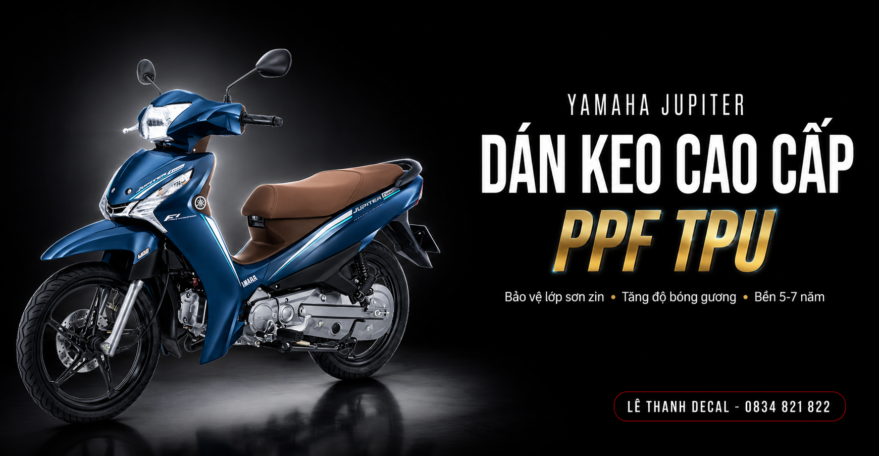 Dán PPF xe JUPITER