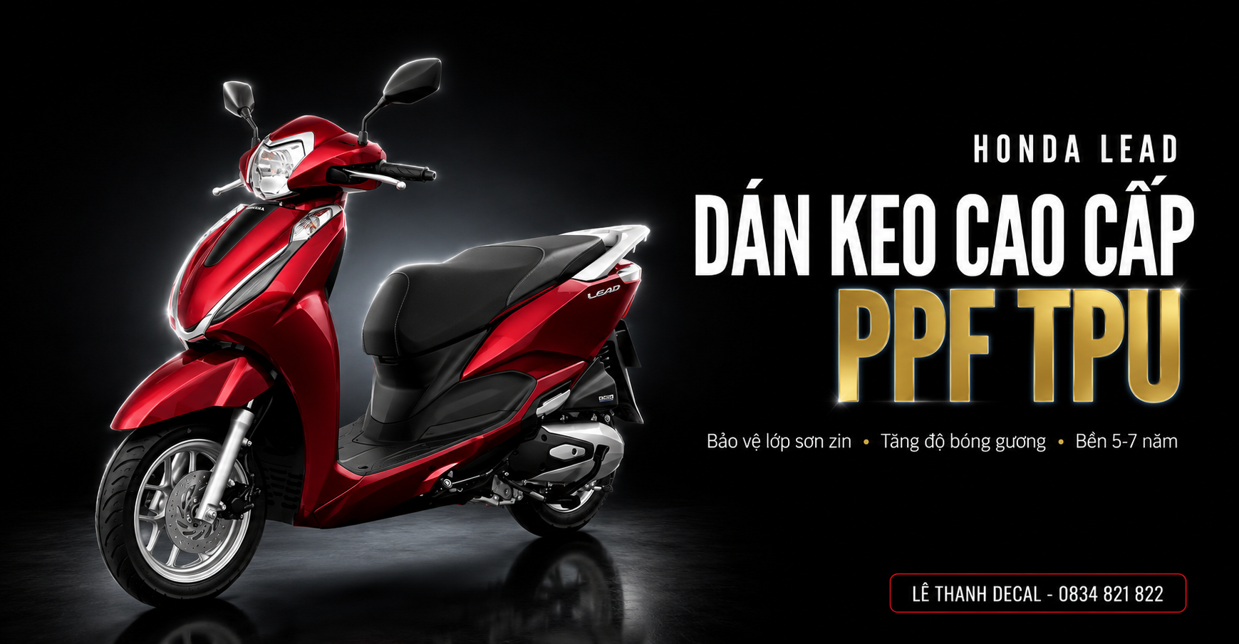 Dán PPF xe LEAD