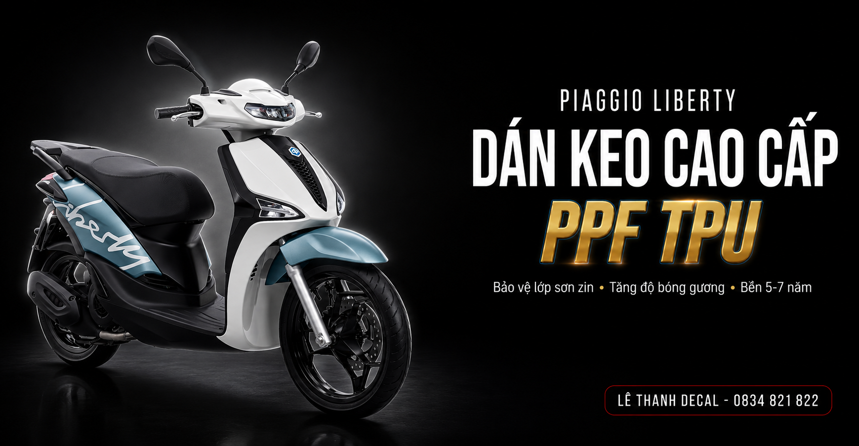 Dán PPF xe Liberty