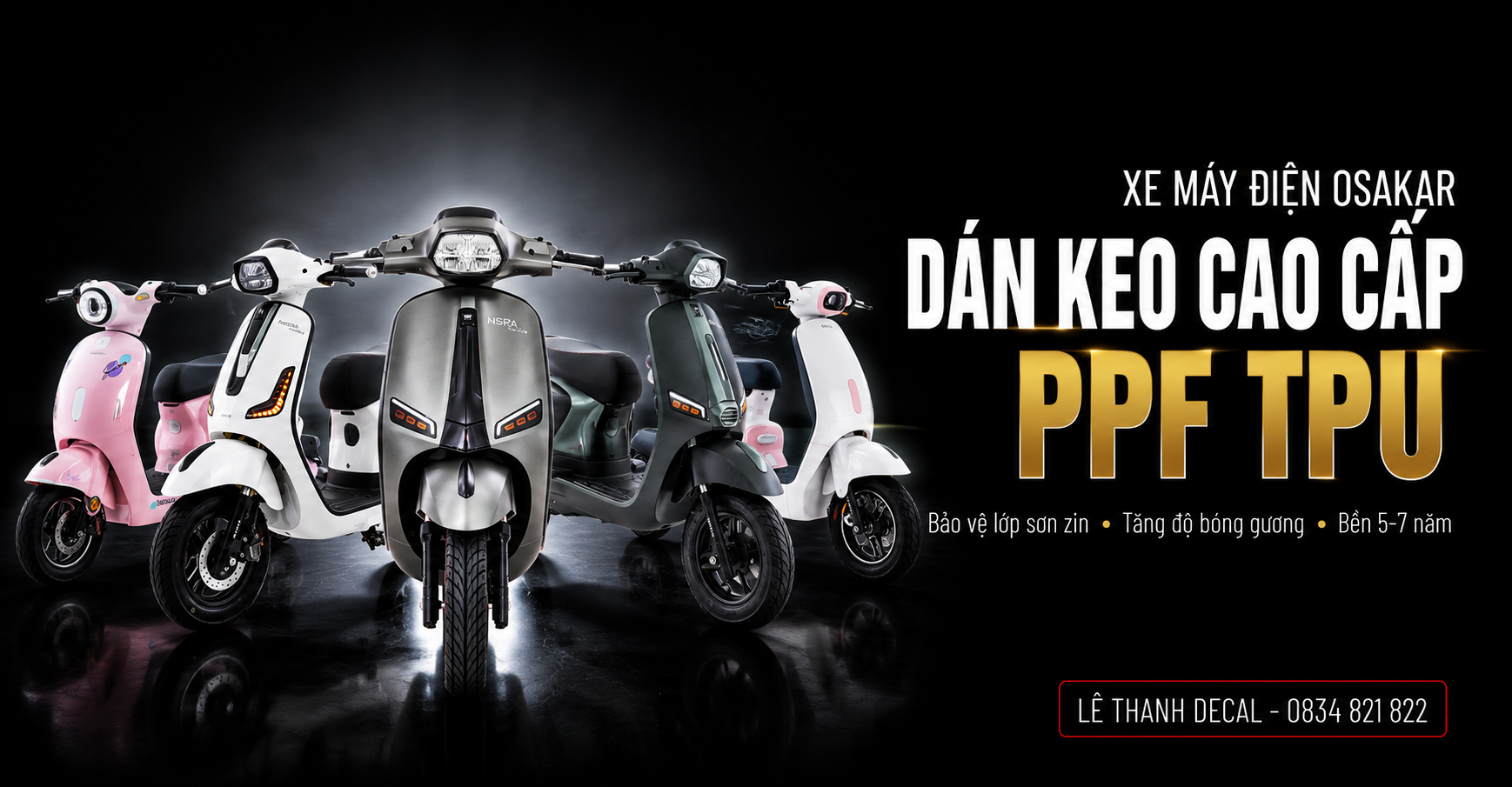 Dán PPF xe OSAKAR