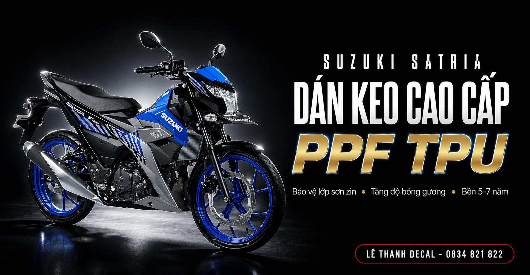 Dán PPF xe Satria