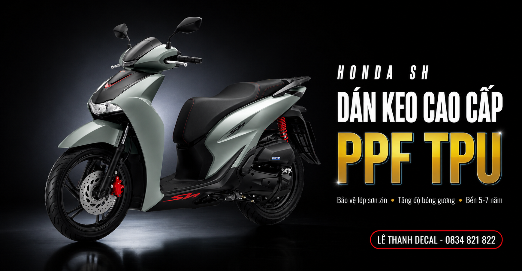 Dán PPF xe SH