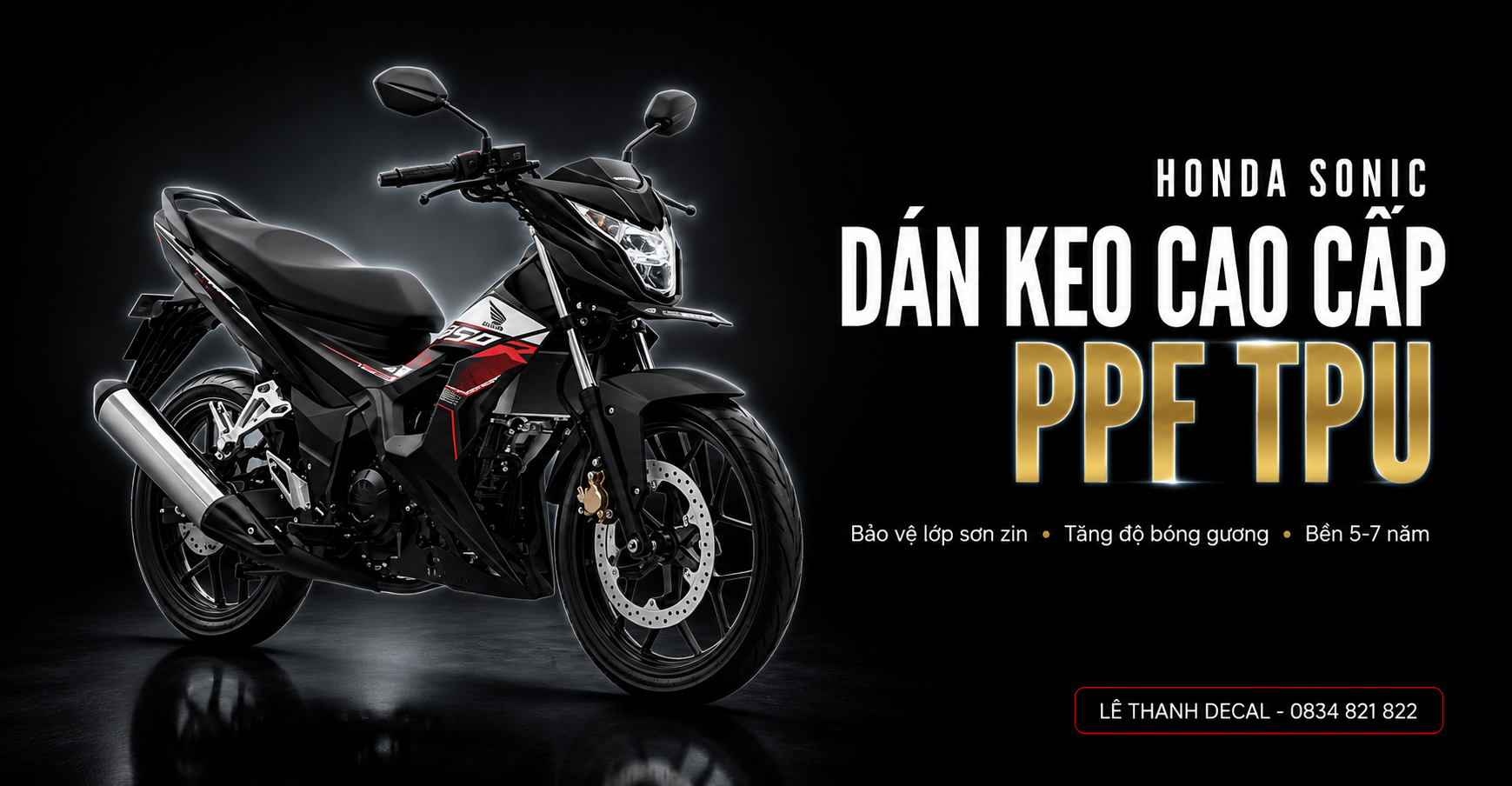 Dán PPF xe SONIC
