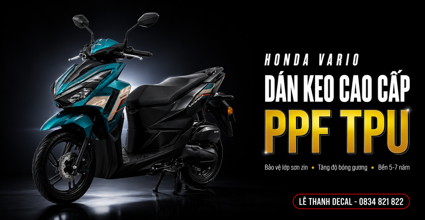Dán PPF xe VARIO